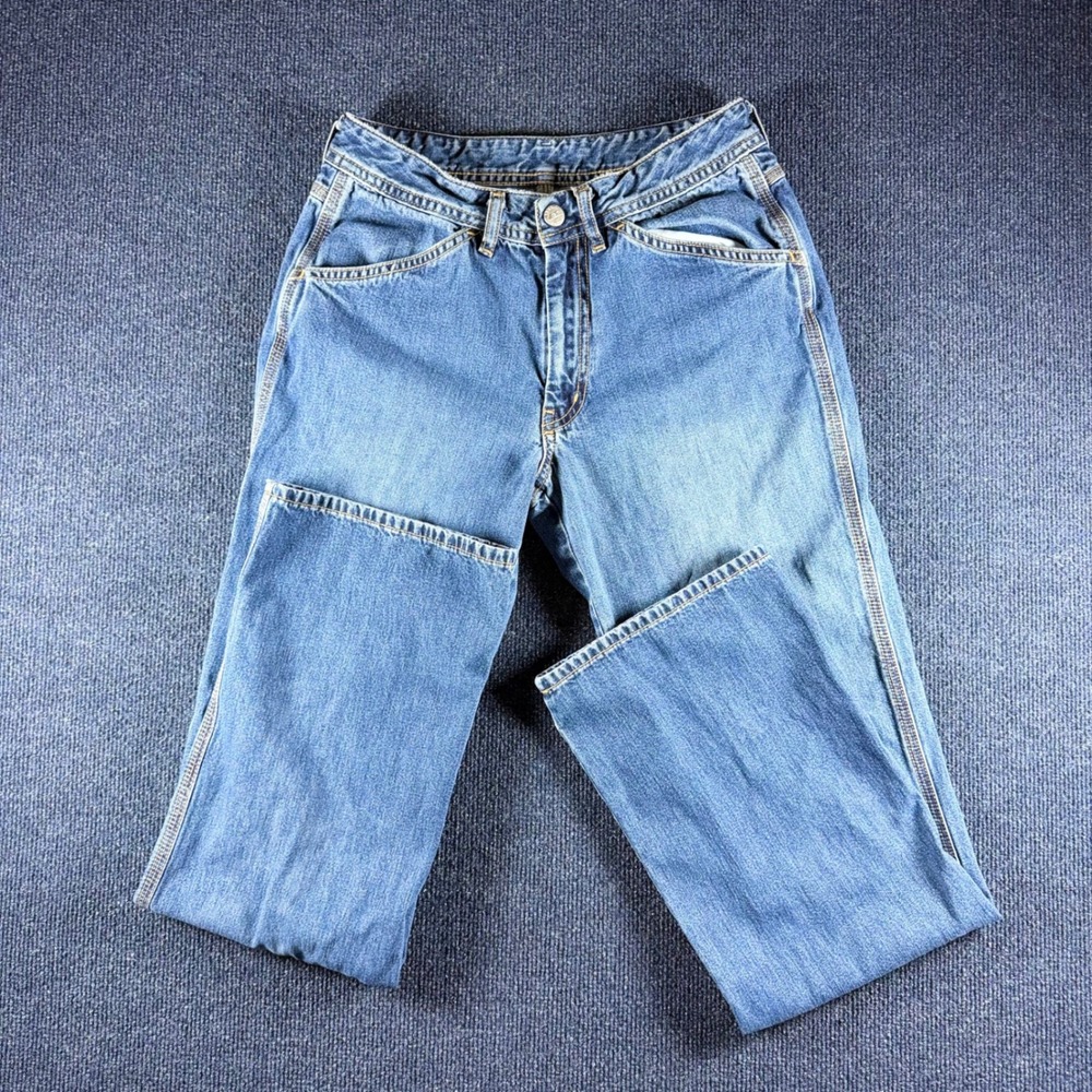 Diesel Straight Leg Denim Jeans Mens 29 W28 L30.5 Medium Wash Cotton Italy